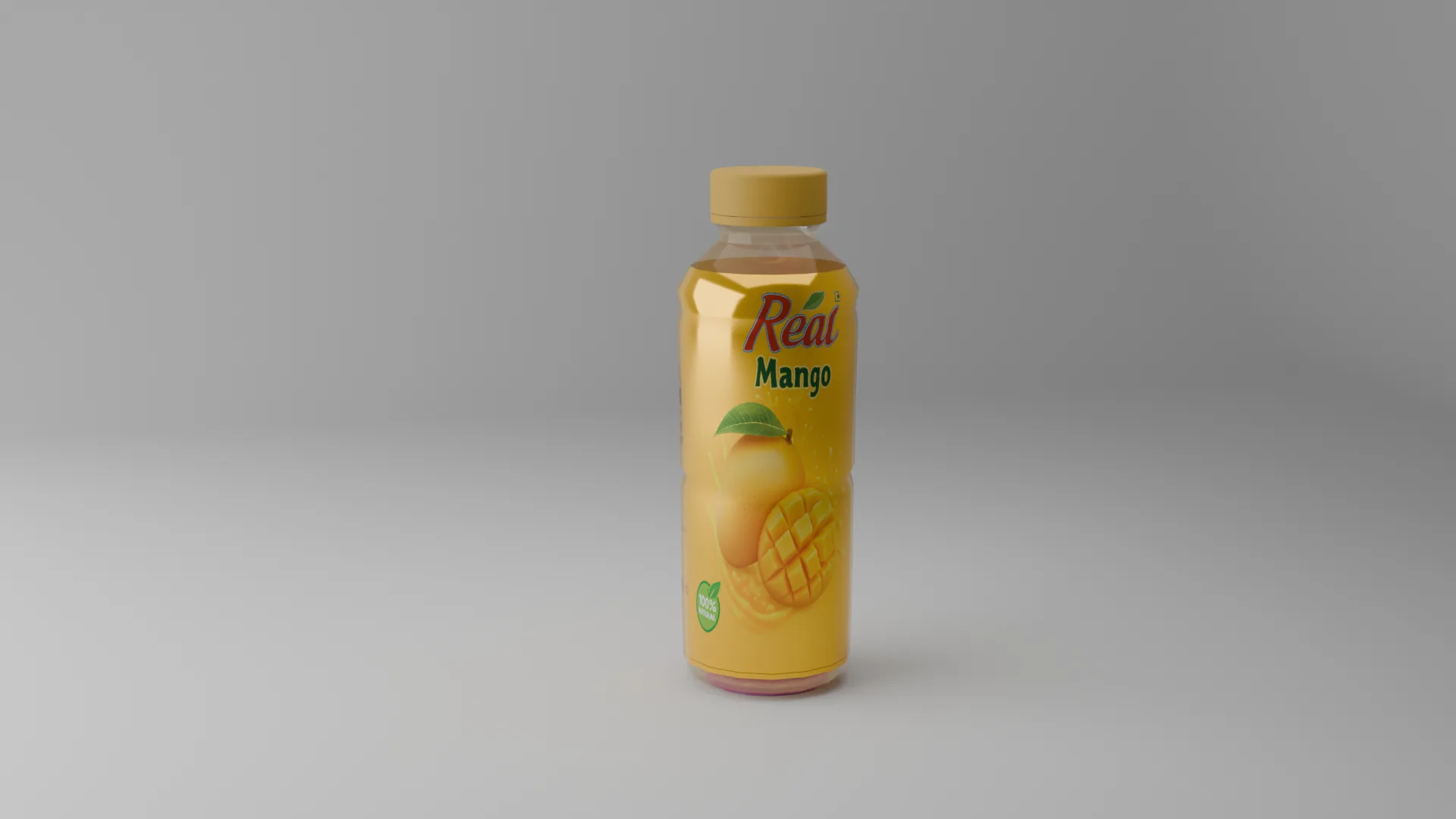 Real Mango front bottle render